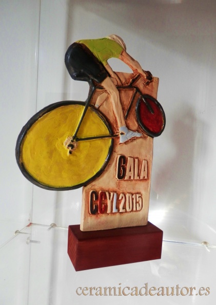 trofeo para ciclismo
