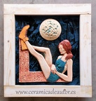 Cuadros ceramicos de medio formato.Cerámica Ricardo Fernández.